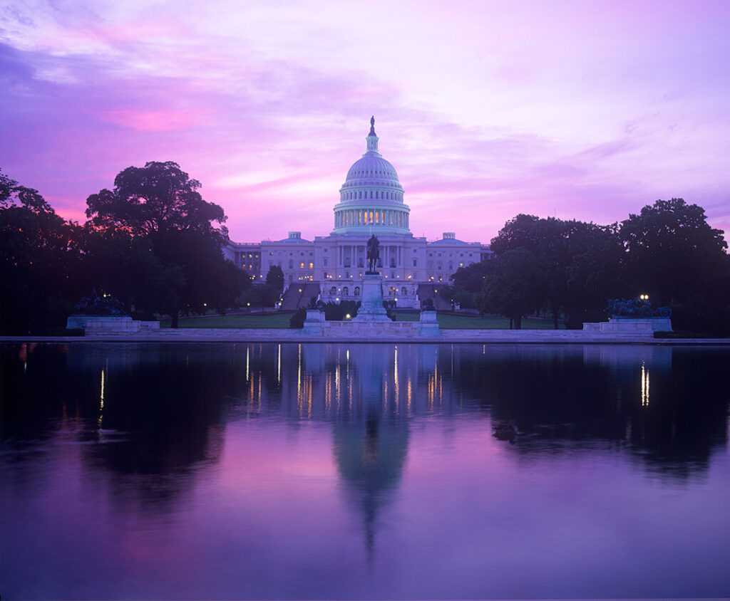 Sunrise US Capitol Washington DC © Steve Alterman